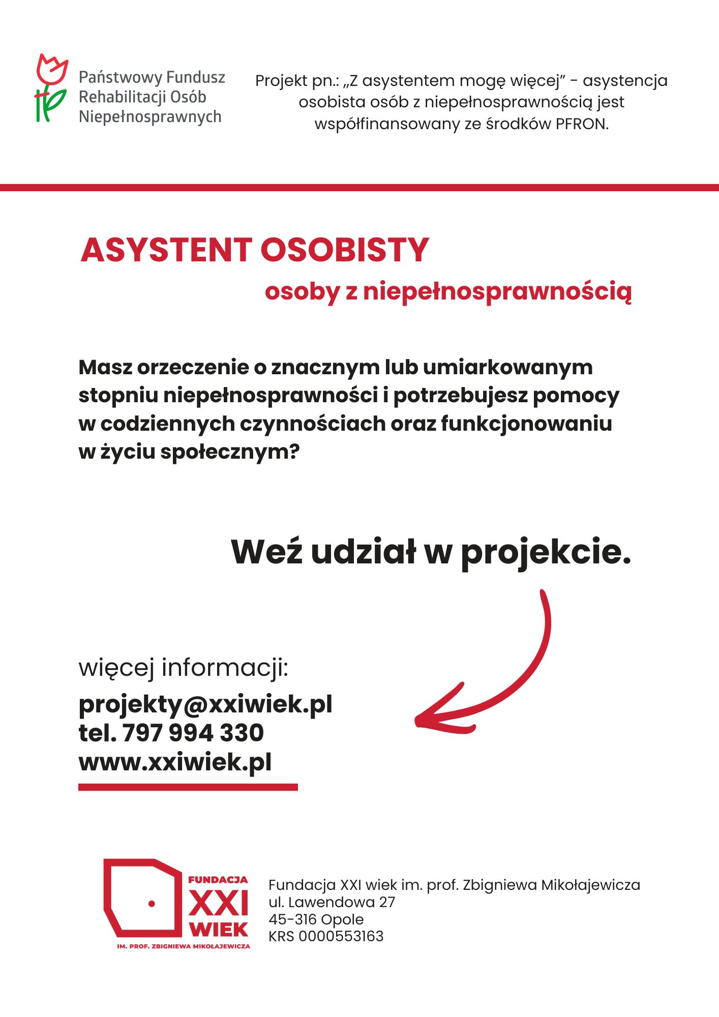 Asystentura- zapraszamy!