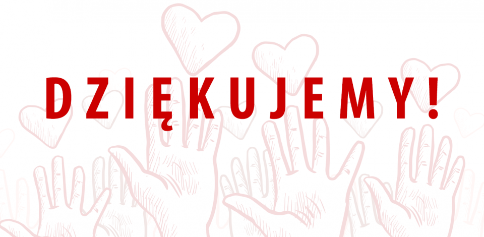 1,5% – Dziękujemy!